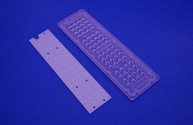 A eficiência elevada 3030 conduziu a lente com montagem do PWB, grau de 64pcs 65x150