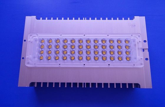 Modulo de Lente LED SMD 3030 de 90X90 graus personalizado com novo dissipador de calor para luz de túnel de 50W