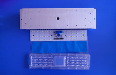 3030 grau dos componentes 157x85 da luz de rua do diodo emissor de luz de SMD 50 watts Driverless