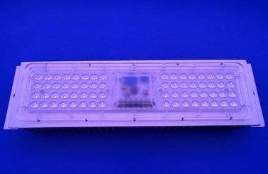50 watts 3030 componentes da luz de rua do diodo emissor de luz com a lente Driverless da disposição do grau 25/60/120/157x85