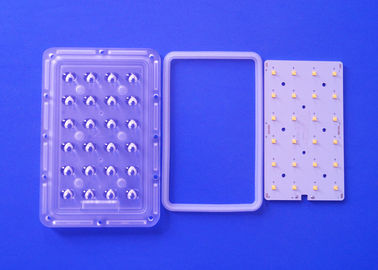 Módulo da iluminação do diodo emissor de luz do CR 3535 de Shoebox com 24pcs PWB do diodo emissor de luz do CR XTE