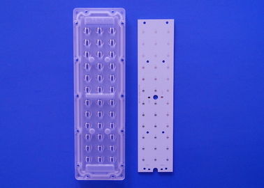 transmitância do material 92% do PC do módulo da luz de rua do diodo emissor de luz de 50W 150lm/w SMD 3535