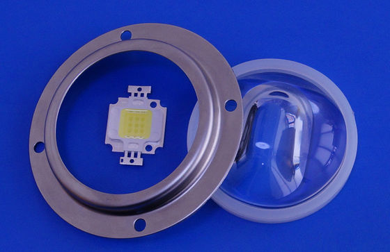 Height 20mm 10W Led Light Lens , LED Optical Lens For Led Street Light
