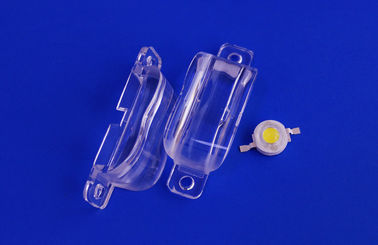 1w poder superior do grau de 3w 90 x 45 conduziu as lentes ópticas/lente com PMMA ou PC