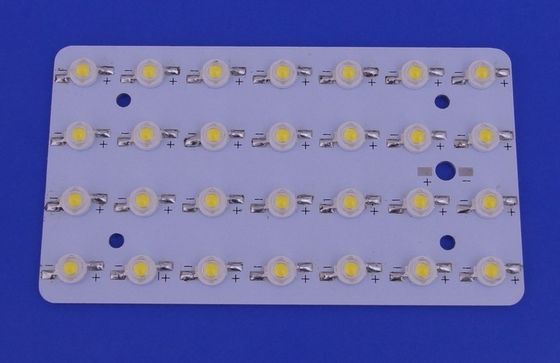 Módulo de placa de PCB LED SMD de alumínio de 28W com ângulo de feixe de 90x120 graus para luz de rua