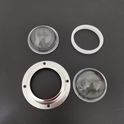 Reflect Glass Lens , Led Street Light Components With High Power Led