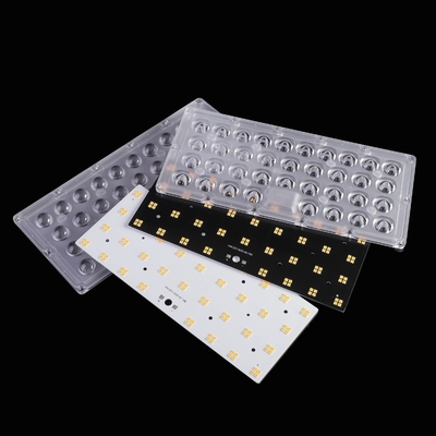 Lâmpada LED 3030 Lente LED Grau óptico PC Ângulo de feixe de 60 graus