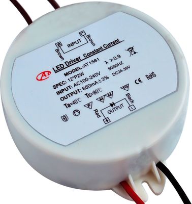 Fonte de alimentação LED de corrente constante 1280mA 28w DC 320mA Driver LED Saída 14-22.5V
