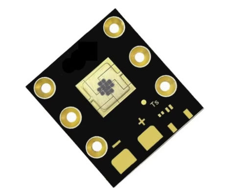 10-14V 2A 940NM 30W IR COB LED com tamanho 40X36MM e área luminosa de 5,14MM