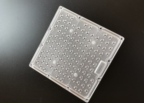 TIPO - módulo da lente 2 ótica pontos do diodo emissor de luz de 112 partes 175x175mm para o diodo emissor de luz de 3030 SMD