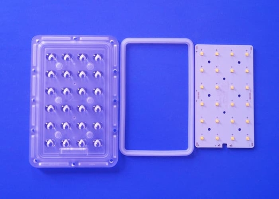 Módulo da iluminação do diodo emissor de luz do CR 3535 de Shoebox com 24pcs PWB do diodo emissor de luz do CR XTE