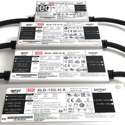 Driver LED de Potência Constante PWM/Analógico Ajustável IP67 à Prova d'Água 50-240W para Iluminação