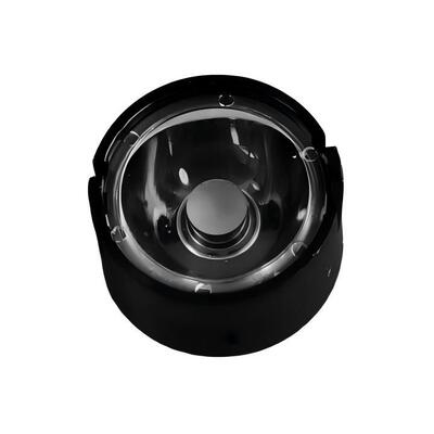 Lente LED PMMA única 11,8x6,7mm com múltiplos ângulos de visão de 10-70 graus e alta transmitância 93% para LEDs XPE/XPC