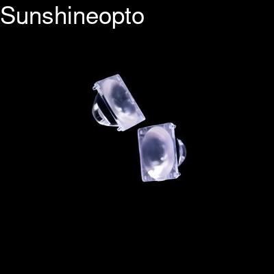 Lente Óptica LED com Ângulo de Feixe Estreito de 10 Graus e Diâmetro de 22mm com PMMA de Grau Óptico para Luz de Iluminação Externa