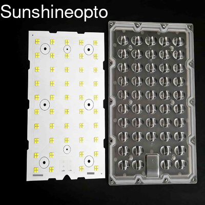 Módulo de Luz de Rua LED SMD 3030 de 192PCS com Dissipador de Calor de 210x240x35mm para Aplicações de Potência de 150W