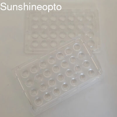 Matriz de lente LED de 60 graus personalizada de fábrica para módulo LED 3030/5050/7070