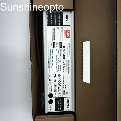 240W 24V Alimentação LED de corrente constante IP65 Impermeável para iluminação de alta baía e exterior