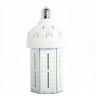 Lâmpada de milho LED de alta potência 45-50W com feixe de 360 ​​graus e bases E26 E27 E39 E40 para iluminação externa