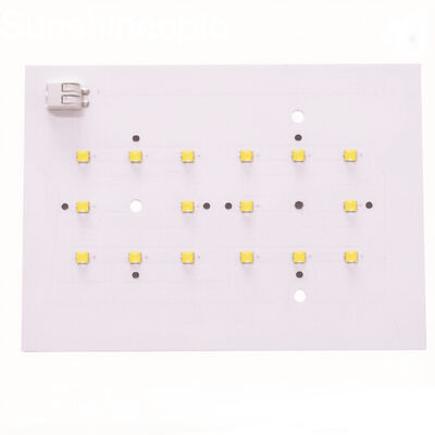 Placa PCB LED de alumínio personalizada para iluminação LED Fabricante de PCB branco de camada única