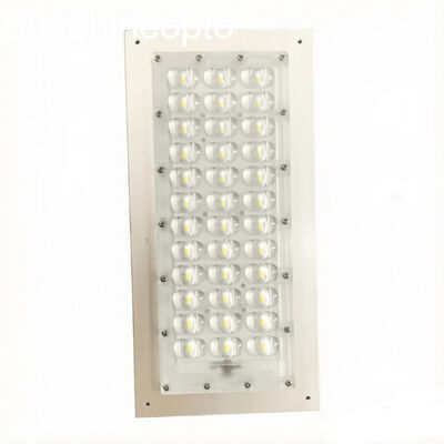 Módulo de luz de rua LED 120W 36 LEDs SMD 5050 com lente de ângulo de feixe tipo III-M e placa PCB