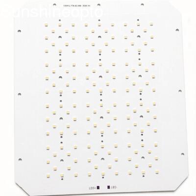Placa PCB personalizada 120W 144 pontos 3030 SMD com lente LED 50x50mm