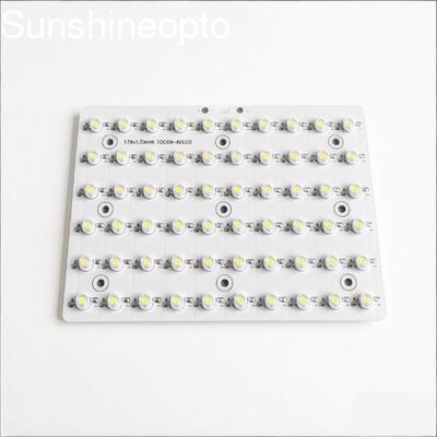Placa PCB LED de alumínio 60W com lente óptica para PC Kit de retrofit de lâmpada de estrada LED