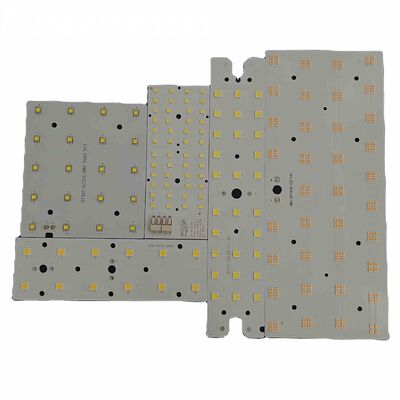 PWB feito sob encomenda do alumínio do fabricante da placa do PWB do diodo emissor de luz de SMD com tamanho mínimo do furo de 1oz cobre 0.2mm