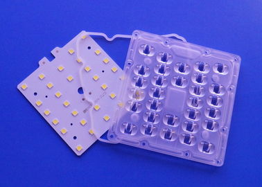 Placa de alumínio material 50W 80W 100W 24V do módulo 5050 SMD da luz de rua do diodo emissor de luz do PC