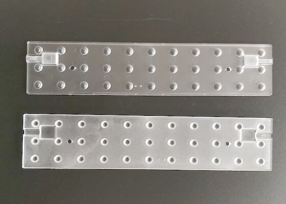 Lente da disposição linear do transmitância SMD2835 SMD5630 de 91% 60 graus