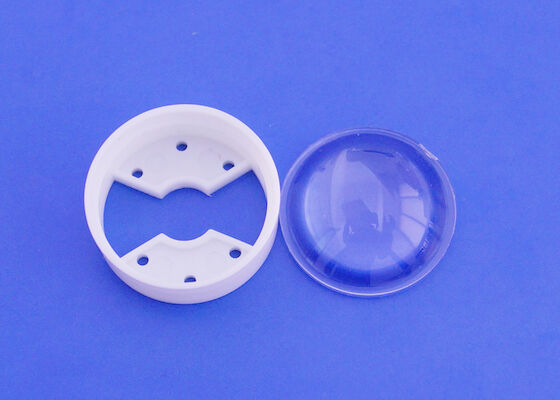 Lente convexa clara Bridgelux 23mm de Plano de 60 graus para o diodo emissor de luz 1-3W
