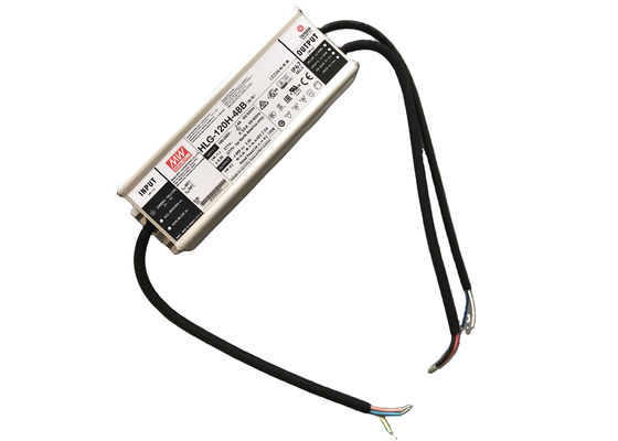 a fonte de alimentação 48VDC do diodo emissor de luz de 120W HLG-120H Dimmable para conduzido cresce clara
