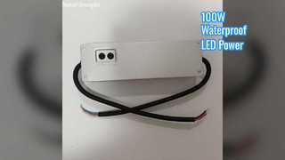Fonte de alimentação do driver LED à prova d'água 100W