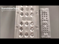 Módulo de luz LED SMD 5050 de 28 pontos, 50-100 watts, 160lm/watt