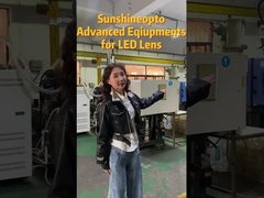 Como produzir lentes Led pela Sunshineopto