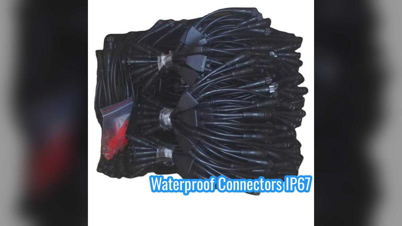 Waterproof M12 M19 Connectors IP67
