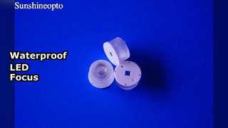 Lente LED 45 à prova d'água para holofotes